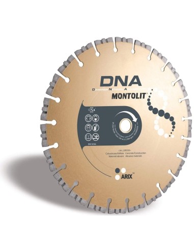 2 - DIAMOND DISC 400 MM FOR CONCRETE BUILDING INDUSTRY ABRASIVE MATERIALS GRANITE MONTOLIT DNA LXR400