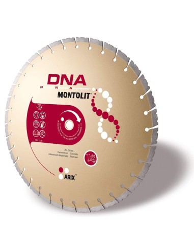 2 - DIAMOND DISC 350 MM FOR CONCRETE FLOOR SAW MONTOLIT DNA SX350