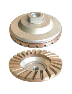 1 - DIAMOND GRINDING WHEELS 72 Žÿ 100 THREAD M14 FOR SIGMA SIMPLE BEVEL