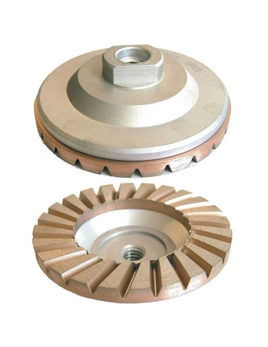 1 - DIAMOND GRINDING WHEELS 72 Žÿ 100 THREAD M14 FOR SIGMA SIMPLE BEVEL