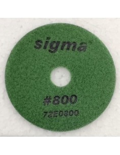 1 - DIAMOND GRINDING WHEEL SIGMA 72E0800 ø 100 WITH VELCRO 800-GRIT SEMI-POLISHING