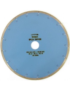 1 - DIAMOND BLADE SIGMA 86C GRES GRANITE Žÿ230 30mm HOLE 2.1mm THICK FOR WET CUTTING