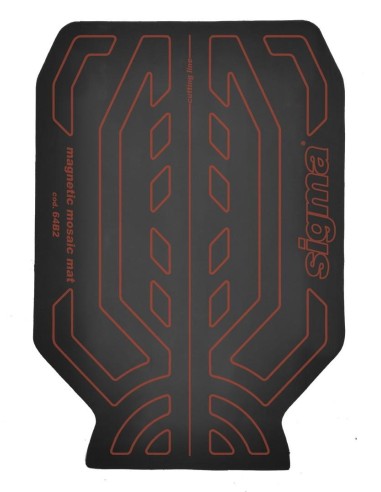 Tagliapiastrelle SIGMA 4cu cm84 incisione trazione + tappetino per mosaico 64b2