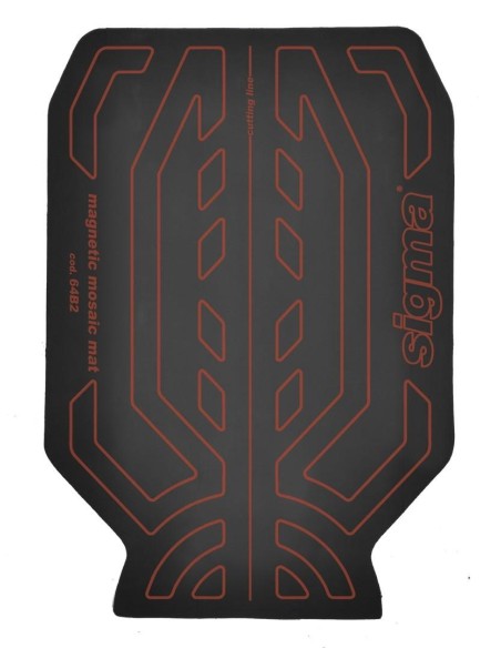 Tagliapiastrelle SIGMA 4cu cm84 incisione trazione + tappetino per mosaico 64b2