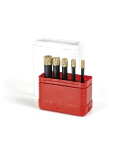 KIT 5 PEZZI FRESE DIAMANTATE X GRES PORCELLANATO FAJ MONTOLIT MONDRILLO FAJVA-N