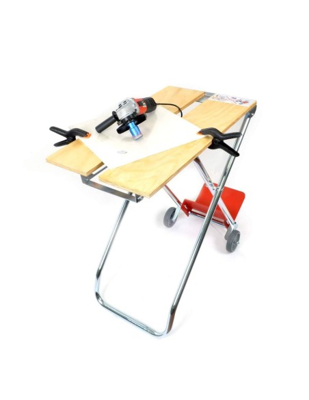 BANCO TAVOLO DA LAVORO PER PIASTRELLISTA PIASTRELLE MONTOLIT X-WORKS