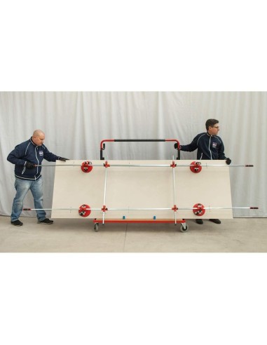 CARRELLO PER TRASPORTO E LAVORAZIONE LASTRE DI GRANDE FORMATO MONTOLIT GOAL EVO