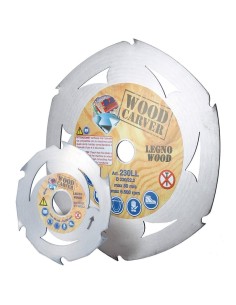 DISCO LAMA CIRCOLARE PER LEGNO 115 MM PER SMERIGLIATRICI MONTOLIT WOOD CARVER 115LL