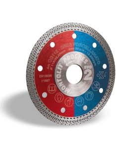 DISCO DIAMANTATO 230 MM MONTOLIT CERMONT CG230 PER GRES E CERAMICA DURA
