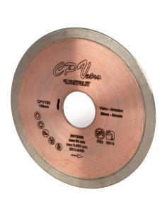 DISCO DIAMANTATO 100 MM MONTOLIT CERMONT CPV100 PER PIASTRELLE IN VETRO