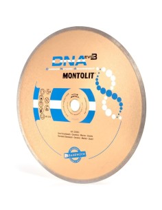 DISCO DIAMANTATO 350 MM MONTOLIT DNA CX350 PER GRES CERAMICA DELICATA MARMO GRANITO