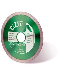 DISCO DIAMANTATO 100 MM MONTOLIT CERMONT CZ100 PER GRES E CERAMICA