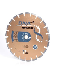 DISCO DIAMANTATO 350 MM MONTOLIT DNA LXA350 PER CALCESTRUZZO ASFALTO