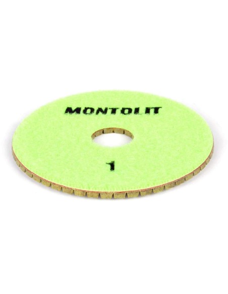 MOLA DIAMANTATA Žÿ 100 PER LEVIGATURA CON ATTACCO VELCRO MONTOLIT PDR1