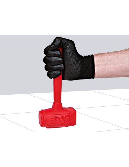 MAZZETTA MARTELLO IN GOMMA ANTISEGNO PER PIASTRELLISTA 500G MONTOLIT MONTHOR500