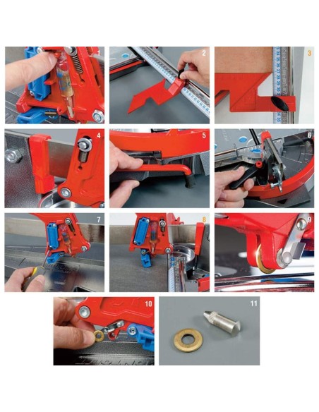 Tagliapiastrelle MONTOLIT masterpiuma 63p3inch 24,5 inch incisione a spinta