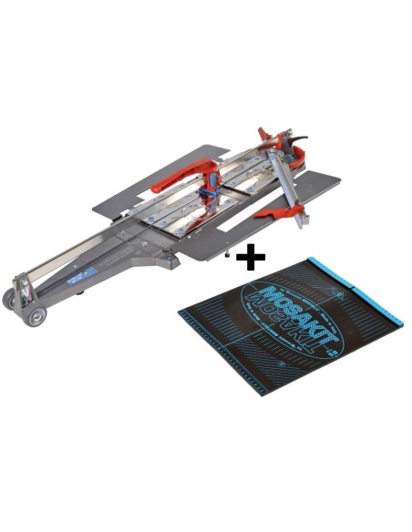 Montolit Masterpiuma 125p3 with mosakit 58 manual tile cutter 49 inch